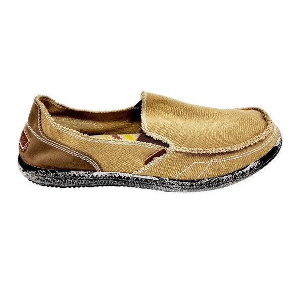 Mens Classic Casual Slip-On Loafers Size M12 brown - Picture 12 of 15